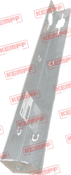 Preview: 26925 Kempf Halter f. Elektroausr. 525lg., f. Pos.-Leuchten vorne geschraubt